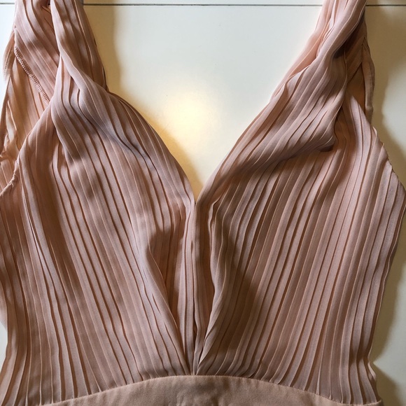 Maje nude cocktail or wedding dress - Picture 6 of 8